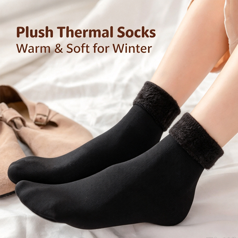 1/2/5/10 Pair New Unisex Winte - Thermal Sock Winter ulasan dan harga