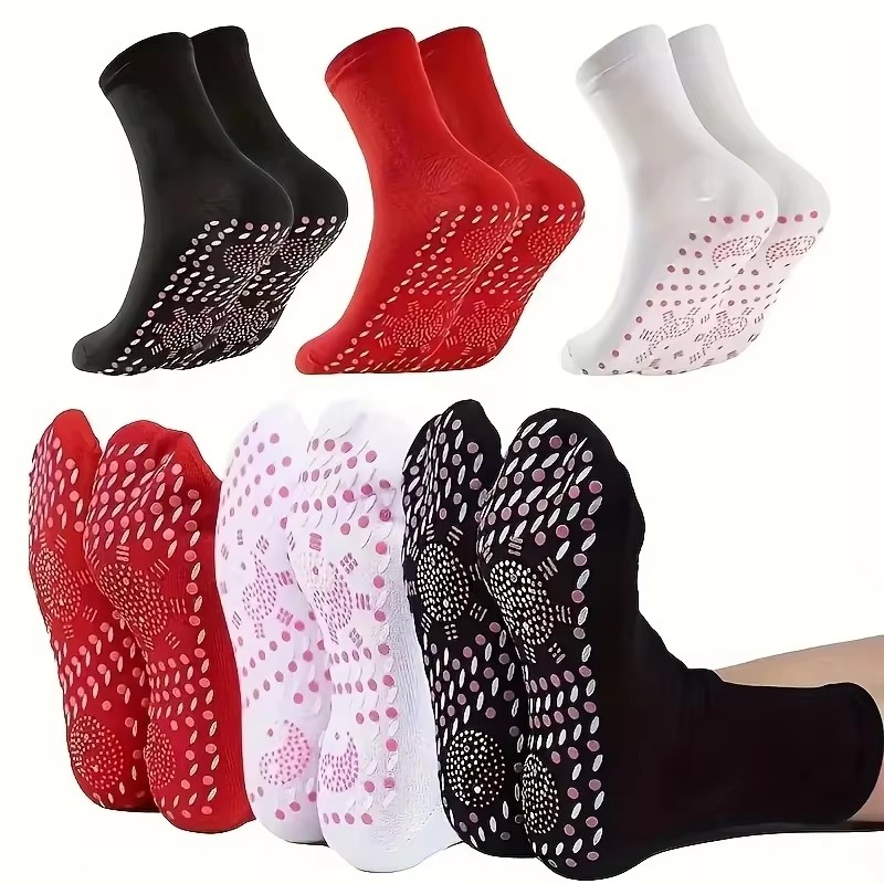 1/3/5pairs Winter Self-Heating - Thermal Sock Winter ulasan dan harga